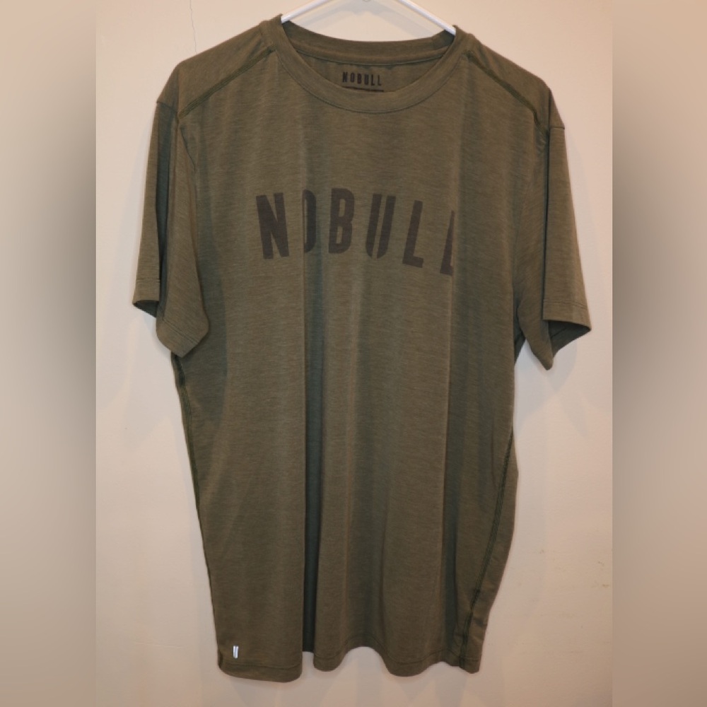 NOBULL Olive Green Short Sleeve Tee